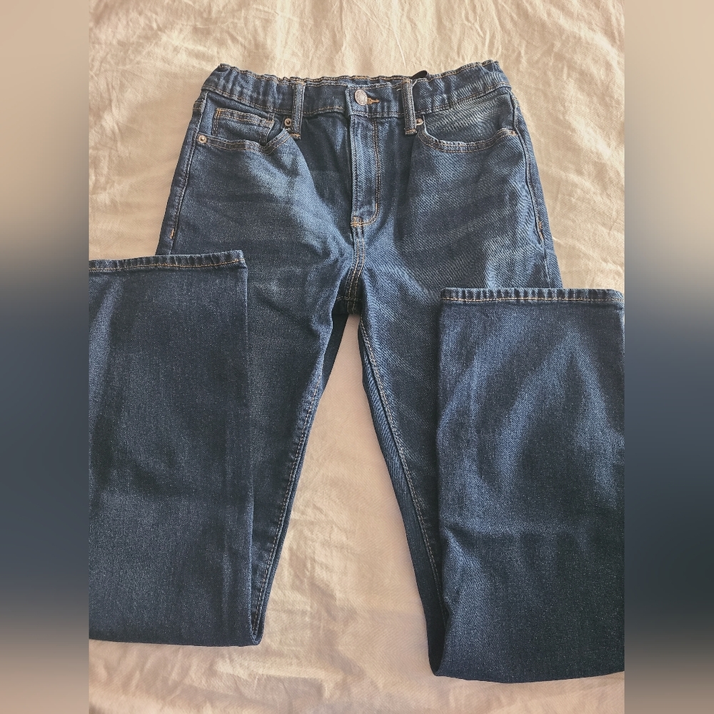 Old Navy jeans boys size 16 straight leg built in flex, new, never worn